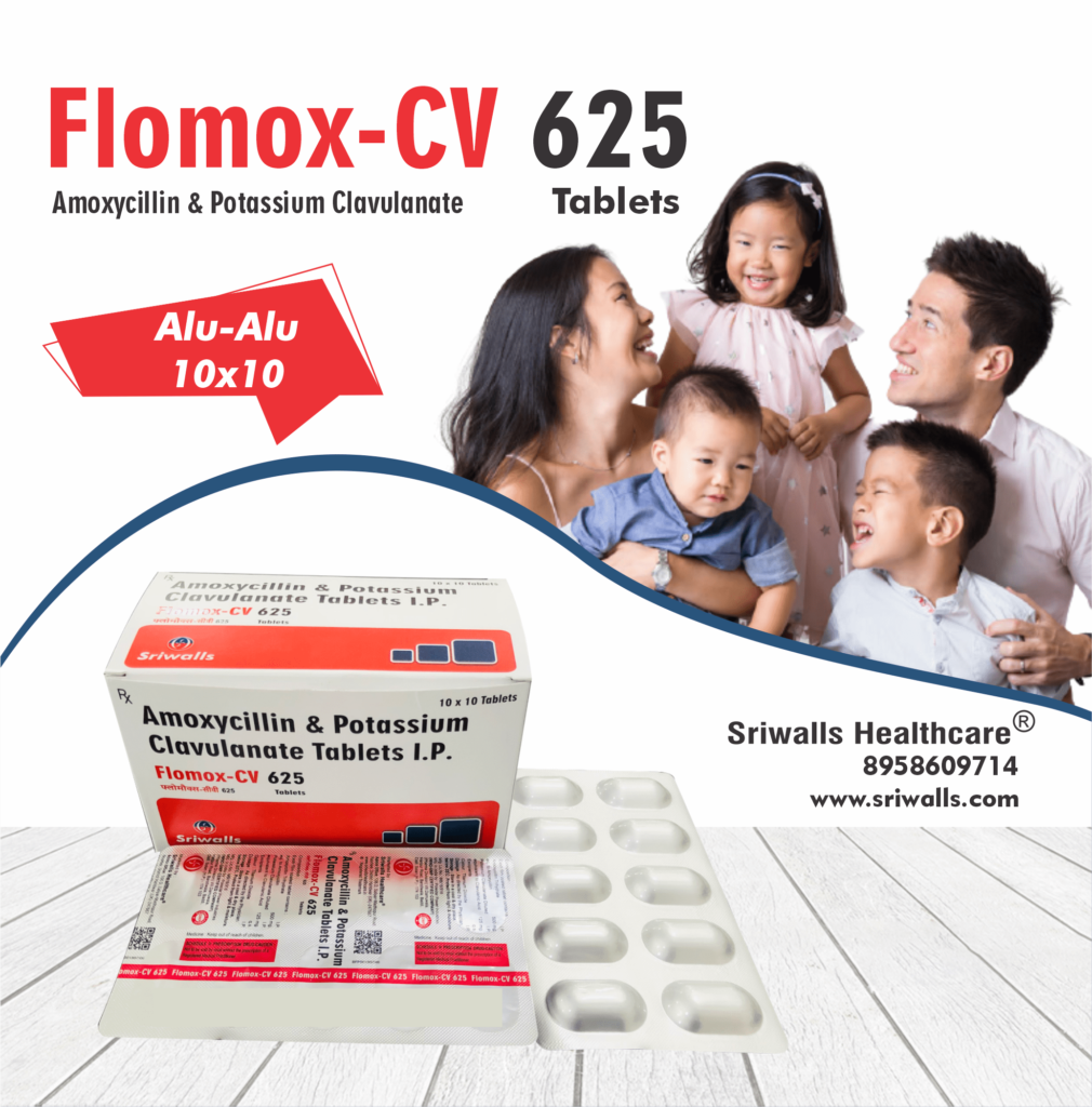 Amoxycillin 500 mg & Clavulanate 125 mg Tablets