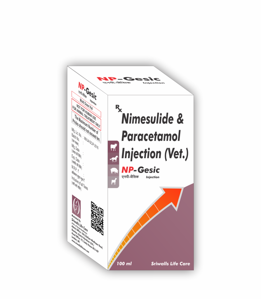 Veterinary Nimesulide & Paracetamol 100 ml