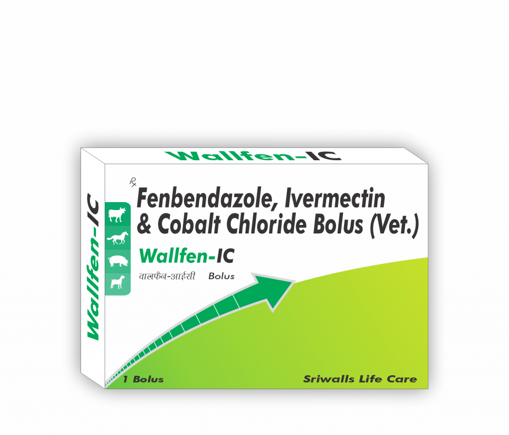 Fenbendazole, Ivermectin & Cobalt Chloride Veterinary Bolus