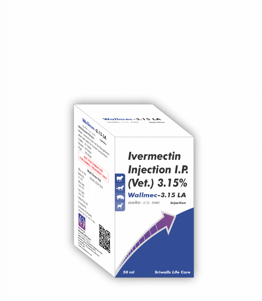 Veterinary Ivermectin 3.15 % Injection