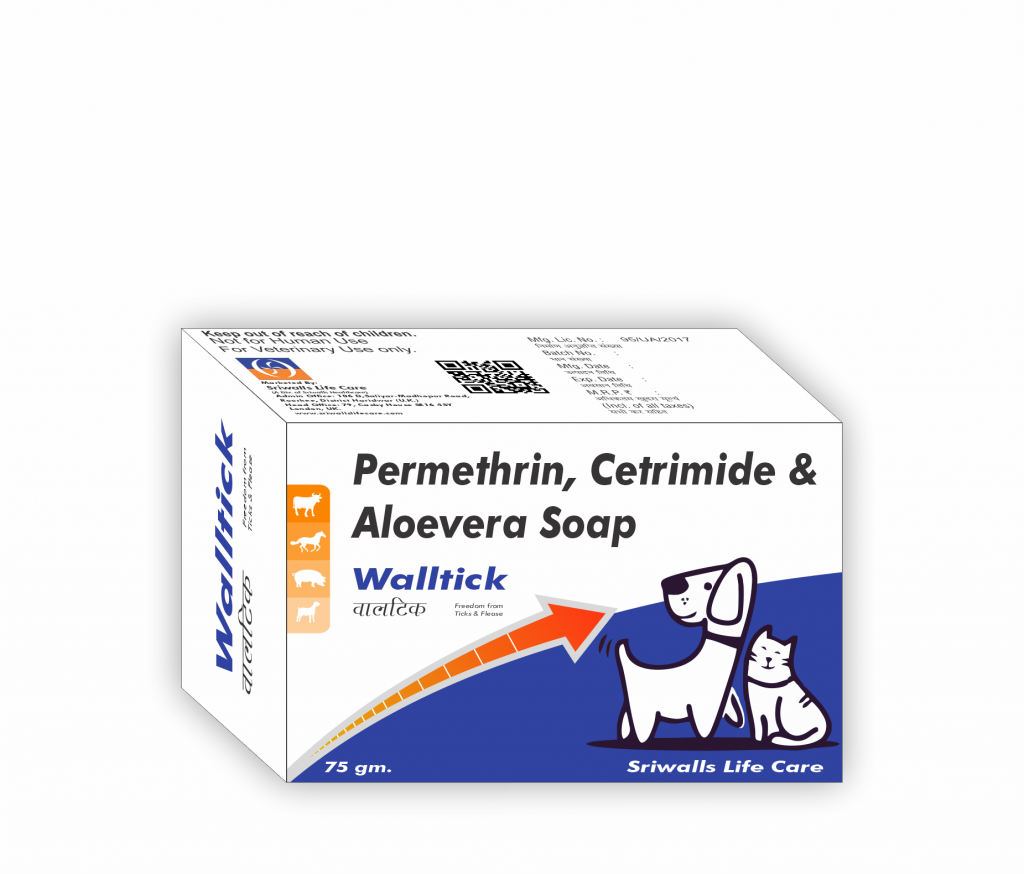 Veterinary Permethrin, Cetrimide & Aloevera Soap
