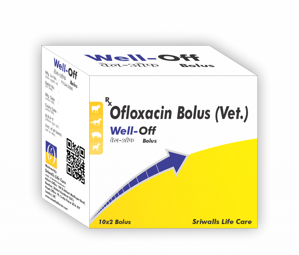 Ofloxacin Veterinary Bolus