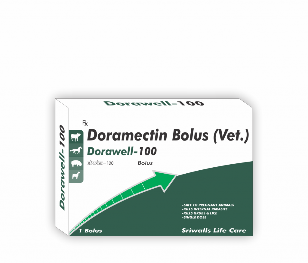 Doramectin 100 mg Veterinary Bolus